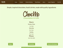 Tablet Screenshot of chocmo.com